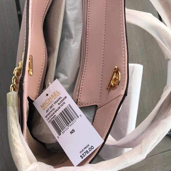 NWT Michael Kors blush pink purse - Picture 5 of 5